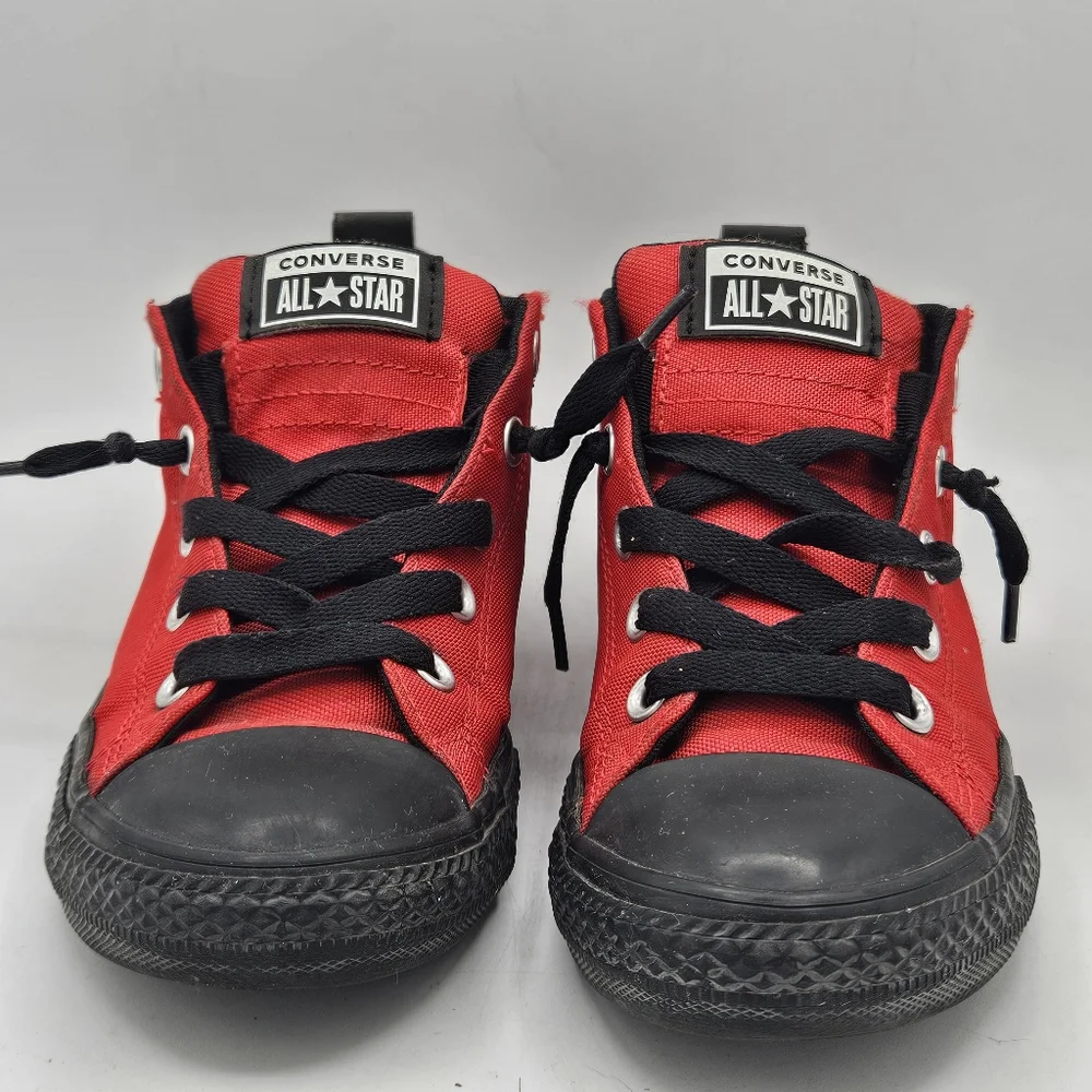 Converse Chuck Taylor Red High Top Shoes Kids Size 3